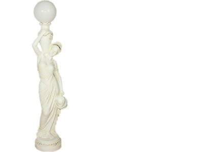 Floor lamp sculpture figure lamps light fixture Egypt statue figures sculptures 1680