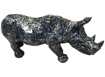 Decorative statue rhinoceros sculpture abstract designer loft decoration sculptures garden