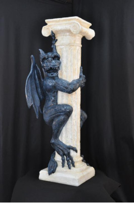 Design Column Column Gragol Gothic Columns Sculpture Sculptures Flower Stand