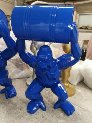 Designer Figure Statue Modern Figures Statues Decoration Decoration Gorilla Garden new