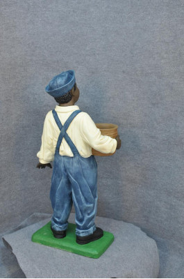 Dark Skinned Boy Sculpture Figure Sculptures Figures Statue Style 1920s