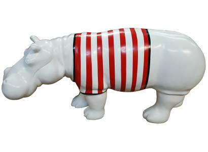 Figures Real Handcraft Modern Decoration Abstract Figure Hippopotamus 100cm new