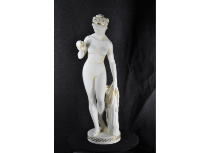 Antique Marble Style Statue Eva with Apple XXL Figure Statues Sculpture Decoration PG010