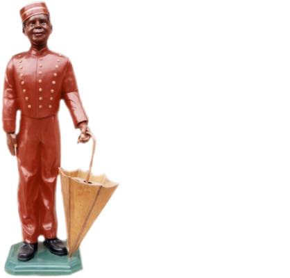 Hotel Boy Figure Statue Sculpture Figures Sculptures Decoration Decoration 155cm new