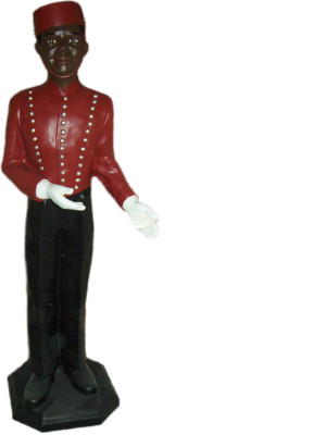 Hotelier Boy Gastronomy Figure Statue Sculpture Figures Sculptures Decoration
