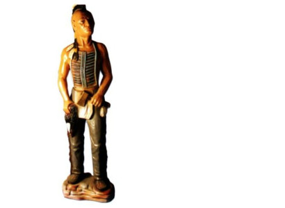 Figure Indian USA Wild West Statue Sculpture Figures Sculptures Decoration new