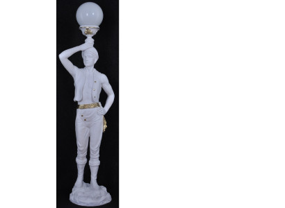Life size Hindu Stand Light fixture Sculpture Floor Lamp Decoration Figure 160cm