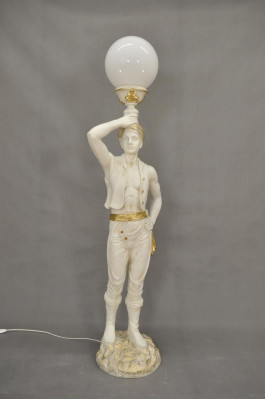 Design Light Fixture Floor Lamp Lamp Lamps Lights Stand XXL Sculpture Figure Statue