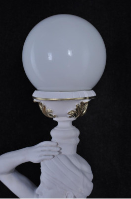 Design Light Fixture Floor Lamp Lamp Lamps Lights Stand XXL Sculpture Figure Statue