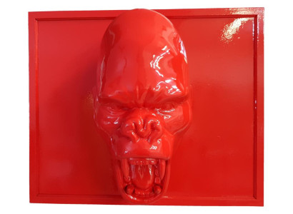 Designer Figure Modern Figures Decoration King Kong Trophy Sculpture Sculptures
