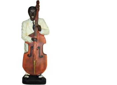 Design Double Bass Figure Statue Sculpture Figures Sculptures Decoration 4021 new