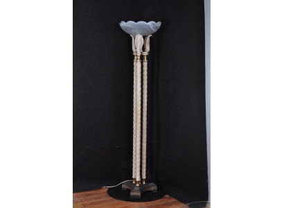 Olymp standing fire lamp light fixture floor lamp sand lamp lamps lights design XXL