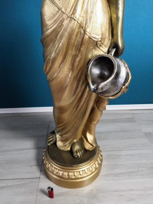 Floor lamp Lamp Light fixture Statue Figure Sculptures Sculpture Statues Stanlampe new