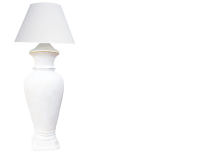 Design floor lamp Vase XXL Stand Lamp Lamps Shelf Illuminated Display case 132cm