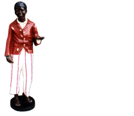 Design Dark Skinned Figure Statue Sculpture Figures Sculptures Decoration Decoration