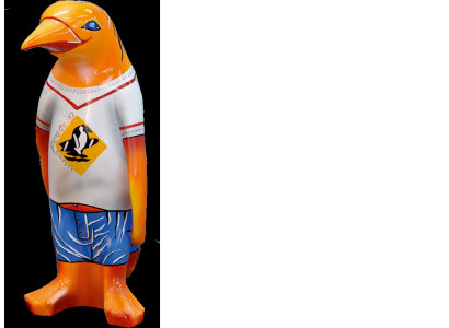 Design Luxury XXL 67cm Figure Sculpture Handcraft Penguin Animal Sculptures Figures