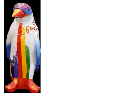 Design Luxury Figure Sculpture Handcraft Penguin Animal Sculptures XXL 67cm Figures