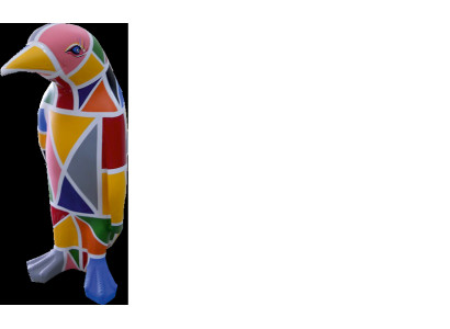 Design Luxury Figure Sculpture Handcraft XXL 67cm Penguin Animal Sculptures Figures