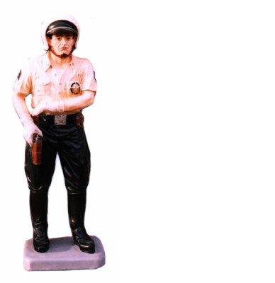 USA Highway Policeman Figure Statue Sculpture Figures Sculptures Decoration Decoration