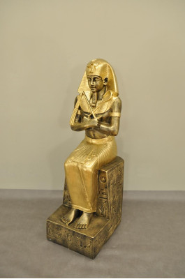 Egyptian Pharaoh Statue Sculpture Figures Sculptures Decoration Decorative Figure 117cm