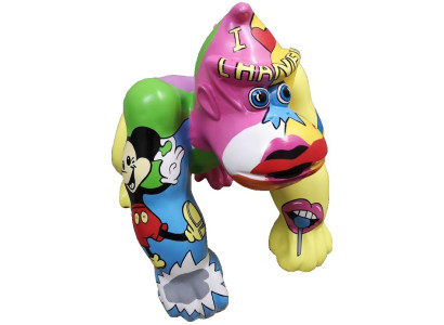 Design Figure Statue Modern Figures Statues Decoration Decoration Abstract Gorilla