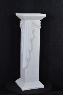 Medusa Column Roman Columns Marble Sculpture Figure Decorative Decoration Stand 1041