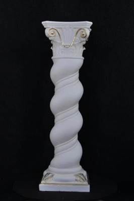 Column Medusa Meander Style Decorative Column Column Statue Stand Baroque 100cm new 1017