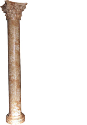 XXL Greek Column 300cm Big Style Design Columns Luxury Supports Antique Style