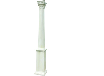 313 cm XXL Big Column Style 1900 Old Greek Antique Style Restaurant Caffee
