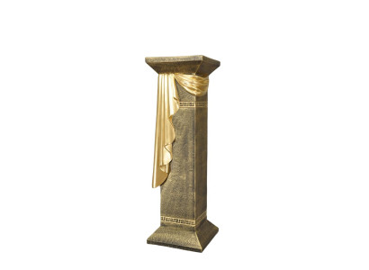 Medusa Column Roman Columns Marble Sculpture Figure Decoration Stand 1087