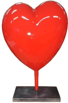 Designer Figure Modern Figures Decoration Decoration A Heart Sculpture Sculptures new