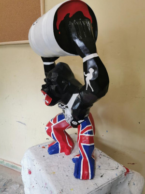 Figures Statues Decoration Decoration Gorilla Garden new Designer Figure Statue Modern