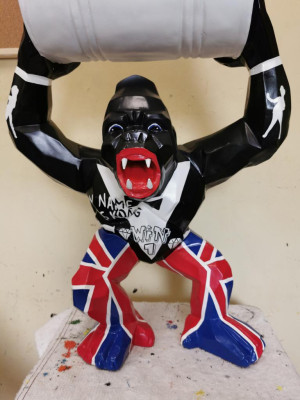 Figures Statues Decoration Decoration Gorilla Garden new Designer Figure Statue Modern