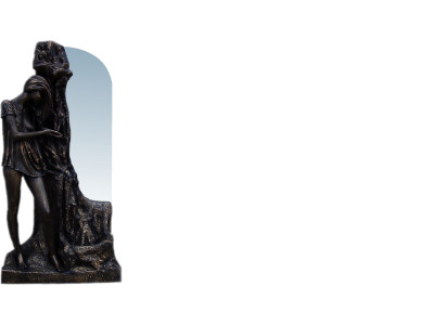 Fountain with Mirror Garden Fountain Decorative Fountain Garden Figures 6635