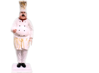Restaurant Chef Figure Statue Sculpture Figures Sculptures Decoration Decoration 213cm