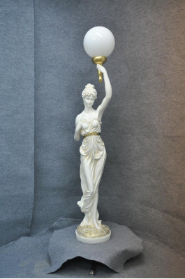 XXL Design Standing Light Fixture Stand Lights 153cm Lamp Sculpture Figure Statue