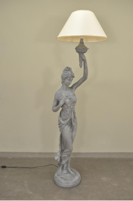 Sculpture Stand Light Fixture Design XXL Standing Lamp Living Room Lights 183cm