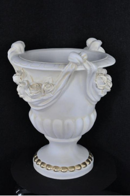 XXL Vase Table Decoration Decorative Vases Antique Style Sculpture Figure Chalice Rome 79cm
