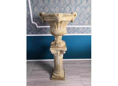 XXL Vase Table Decoration Decorative Vases 69cm Antique Style Sculpture Figure Chalice Rome