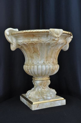 XXL Design Flower Pot Decoration Vase Vases Handcraft Decorative Chalice Cup 69cm