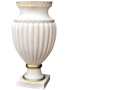 XXL Vase Table Decoration Decorative Vases Antique Style Sculpture Figure Chalice Rome 0882