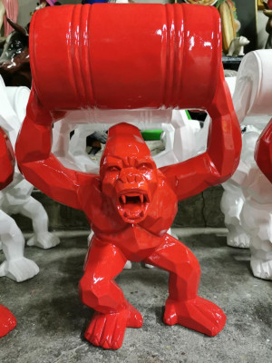 Designer Figure Statue Modern Figures Statues Decoration Decoration Gorilla Garden new