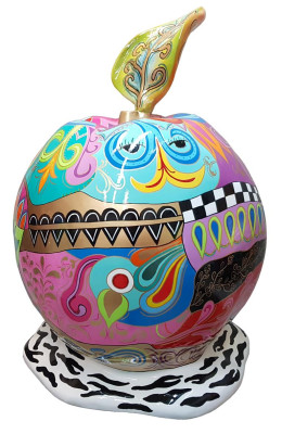 Designer Figure Modern Figures Decoration Apple Decoration Garden Sculpture Sculptures