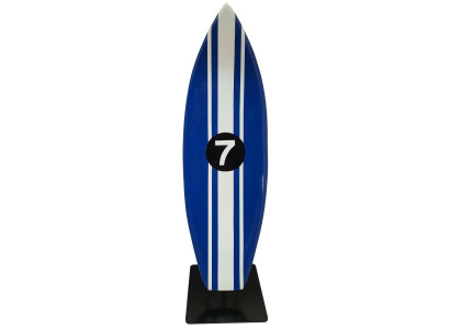Surfboard Hand Painted Figure Sculptures Statues Figures Abstract Art Statue