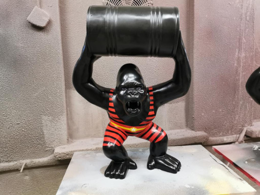 Designer Figure Statue Modern Figures Statues Decoration Decoration Gorilla Garden new