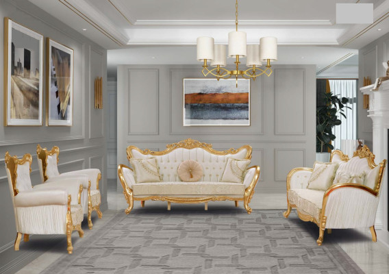 Sofa set Couch 3+3+1+1 Sofa Couch Upholstery Furniture 4 pieces. Set for your home