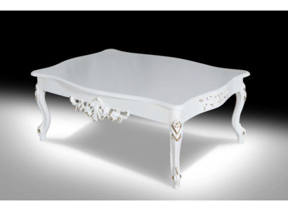 Luxury Coffee table Classic Coffee tables Table Side table Wood 130x80