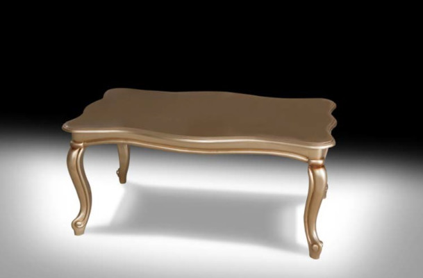 Golden Coffee table Table Side table Coffee table Luxury Wood Design Modern