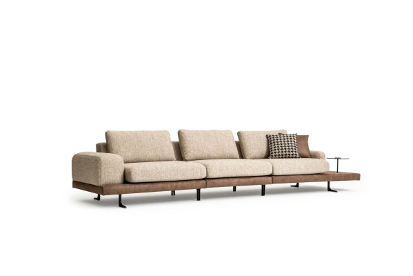 Sofa 4 Seater Luxury Upholstered Sofa new Design Textile Living room Modern