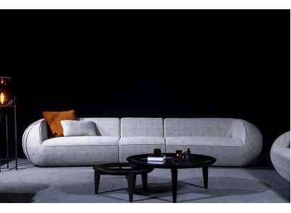 Large five-seater Living room furniture Textile Couches Luxury Modern Furniture